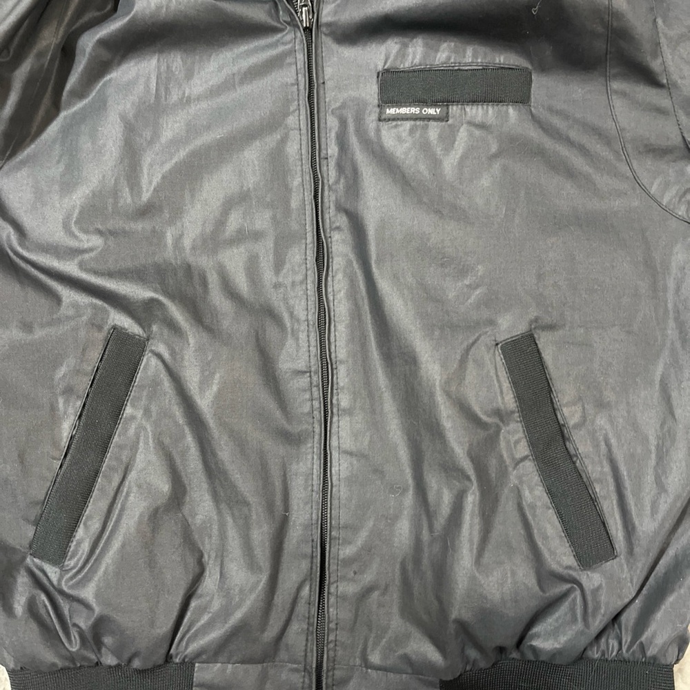 Members Only Charcoal Windbreaker - Picture 9 of 9